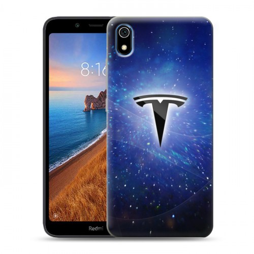 Дизайнерский силиконовый чехол для Xiaomi RedMi 7A Tesla