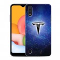 Дизайнерский силиконовый чехол для Samsung Galaxy M01 Tesla