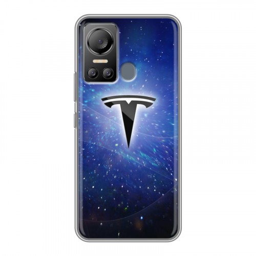 Дизайнерский силиконовый чехол для Itel Vision 5 Tesla