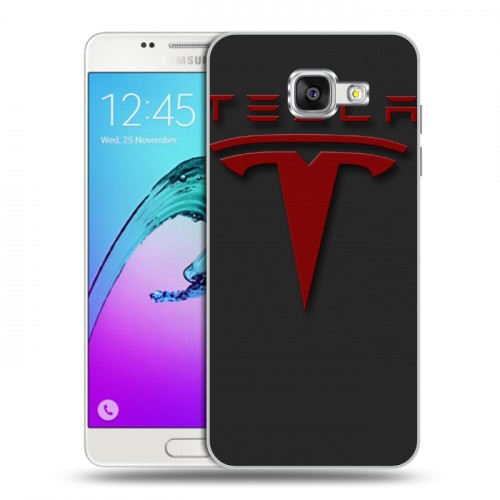 Дизайнерский силиконовый чехол для Samsung Galaxy A5 (2016) Tesla