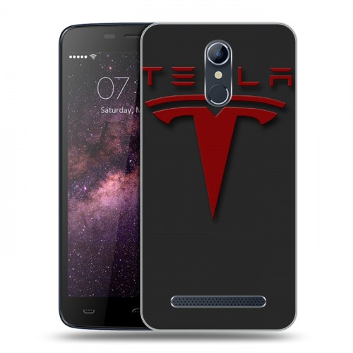 Дизайнерский силиконовый чехол для Homtom HT17 Tesla