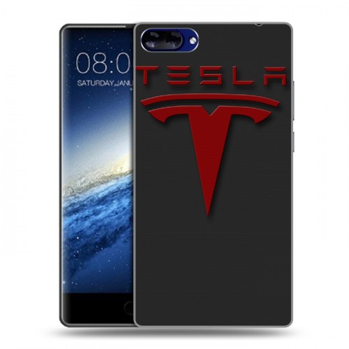 Дизайнерский силиконовый чехол для Doogee Mix Tesla