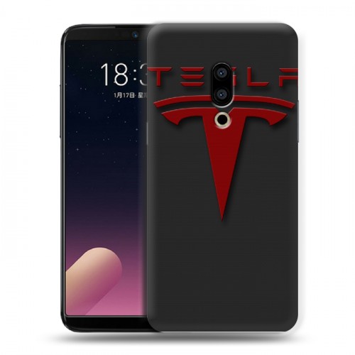 Дизайнерский пластиковый чехол для Meizu 15 Plus Tesla