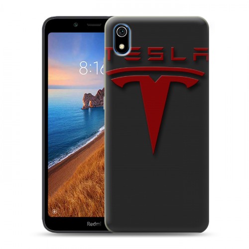 Дизайнерский силиконовый чехол для Xiaomi RedMi 7A Tesla