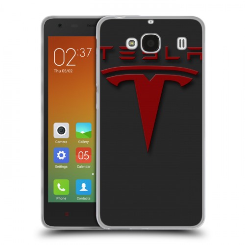 Дизайнерский пластиковый чехол для Xiaomi RedMi 2 Tesla