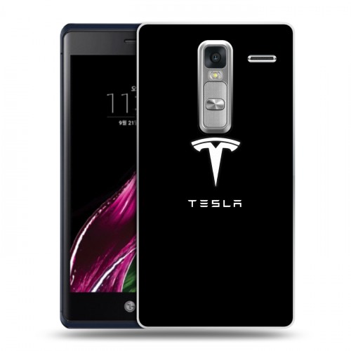 Дизайнерский пластиковый чехол для LG Class Tesla