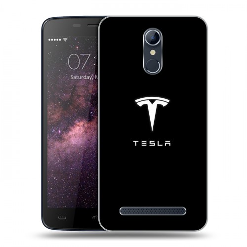 Дизайнерский силиконовый чехол для Homtom HT17 Tesla