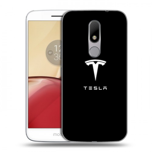 Дизайнерский силиконовый чехол для Lenovo Moto M Tesla