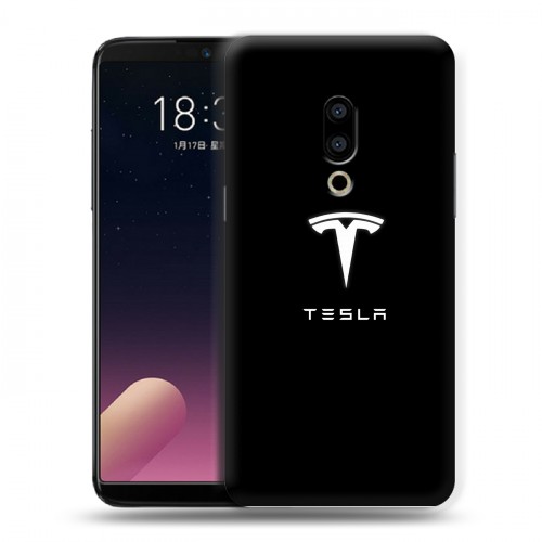 Дизайнерский пластиковый чехол для Meizu 15 Plus Tesla