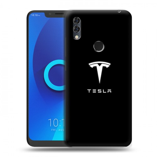 Дизайнерский силиконовый чехол для Alcatel 5V Tesla