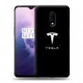 Дизайнерский пластиковый чехол для OnePlus 7 Tesla