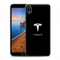 Дизайнерский силиконовый чехол для Xiaomi RedMi 7A Tesla