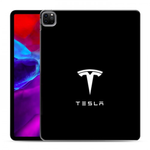 Дизайнерский пластиковый чехол для Ipad Pro 12.9 (2020) Tesla