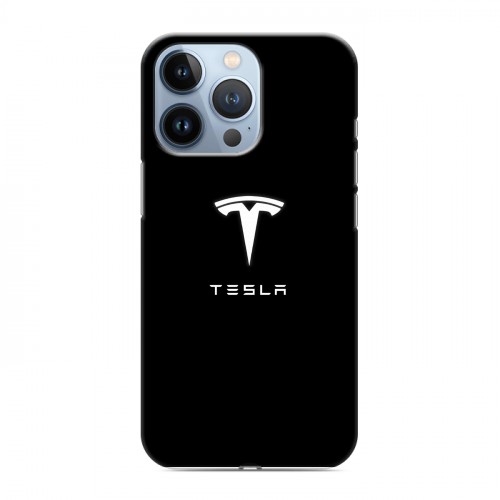 Дизайнерский силиконовый чехол для Iphone 13 Pro Tesla