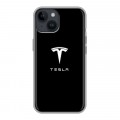 Дизайнерский пластиковый чехол для Iphone 14 Tesla