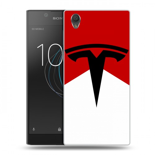 Дизайнерский пластиковый чехол для Sony Xperia L1 Tesla