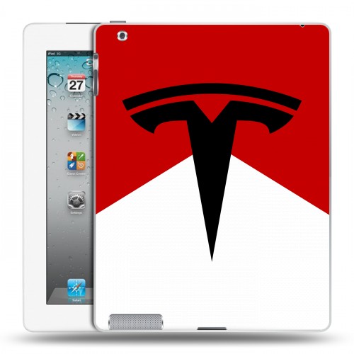 Дизайнерский пластиковый чехол для Ipad 2/3/4 Tesla