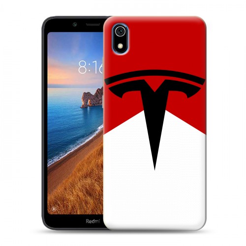 Дизайнерский силиконовый чехол для Xiaomi RedMi 7A Tesla