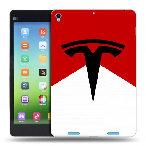 Дизайнерский силиконовый чехол для Xiaomi MiPad Tesla