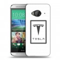 Дизайнерский силиконовый чехол для HTC One ME Tesla