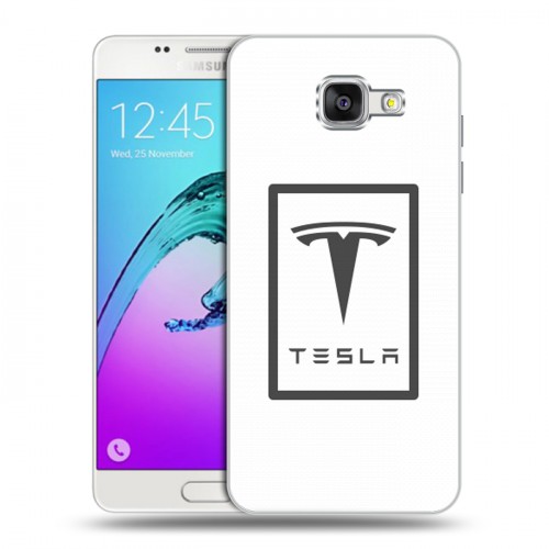 Дизайнерский силиконовый чехол для Samsung Galaxy A5 (2016) Tesla