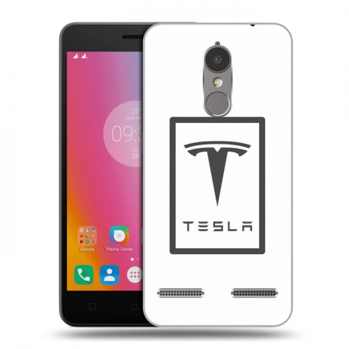 Дизайнерский силиконовый чехол для Lenovo K6 Tesla