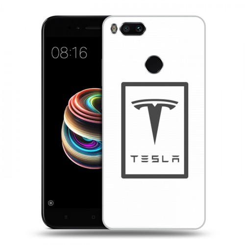 Дизайнерский силиконовый чехол для Xiaomi Mi5X Tesla