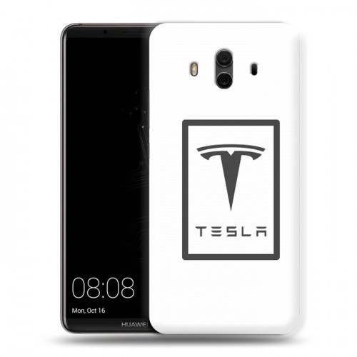 Дизайнерский пластиковый чехол для Huawei Mate 10 Tesla