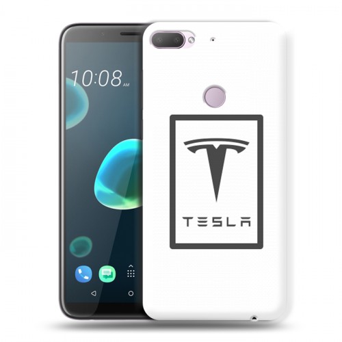 Дизайнерский силиконовый чехол для HTC Desire 12 Plus Tesla