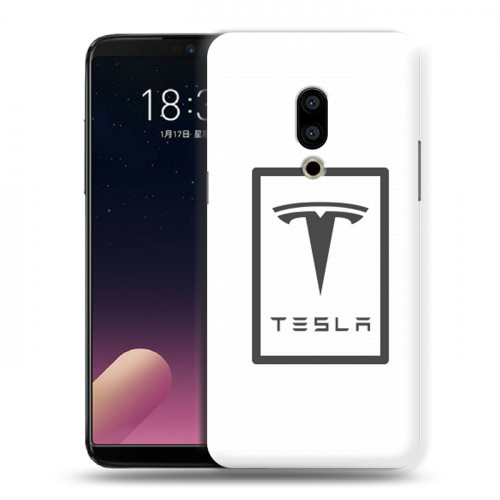 Дизайнерский пластиковый чехол для Meizu 15 Plus Tesla