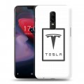 Дизайнерский пластиковый чехол для OnePlus 6 Tesla