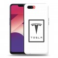Дизайнерский пластиковый чехол для OPPO A3s Tesla