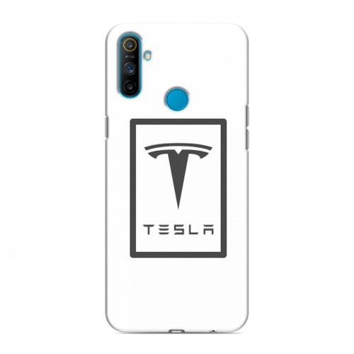 Дизайнерский силиконовый чехол для Realme C3 Tesla