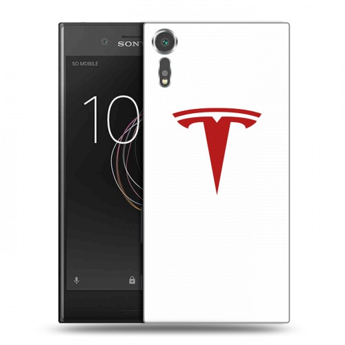 Дизайнерский пластиковый чехол для Sony Xperia XZs Tesla