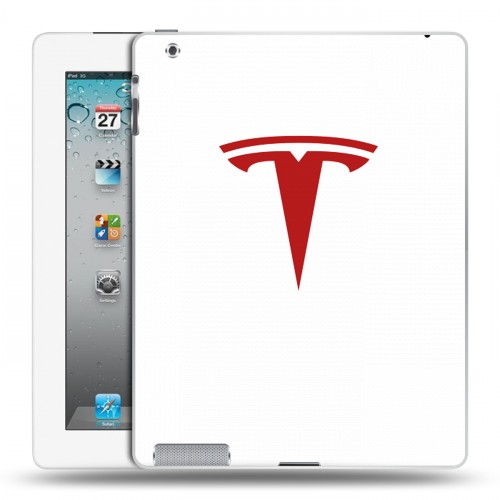 Дизайнерский пластиковый чехол для Ipad 2/3/4 Tesla