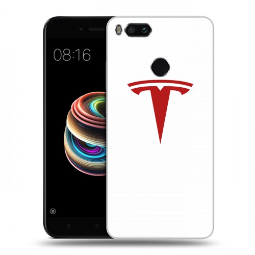 Дизайнерский силиконовый чехол для Xiaomi Mi5X Tesla