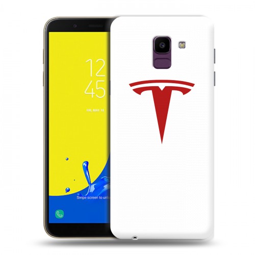 Дизайнерский пластиковый чехол для Samsung Galaxy J6 Tesla