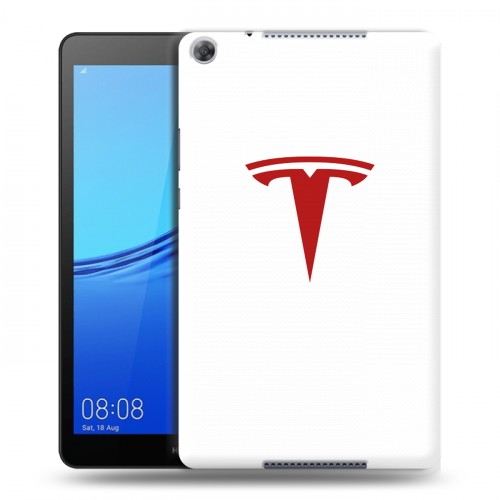 Дизайнерский силиконовый чехол для Huawei MediaPad M5 lite 8 Tesla
