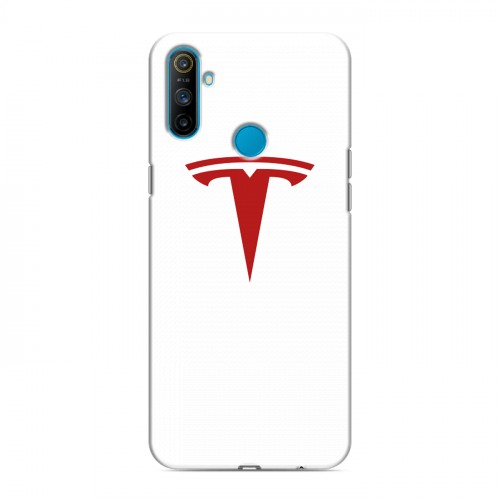 Дизайнерский силиконовый чехол для Realme C3 Tesla