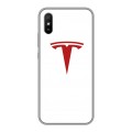 Дизайнерский силиконовый чехол для Xiaomi RedMi 9A Tesla