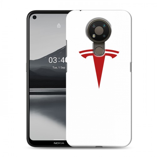 Дизайнерский силиконовый чехол для Nokia 3.4 Tesla