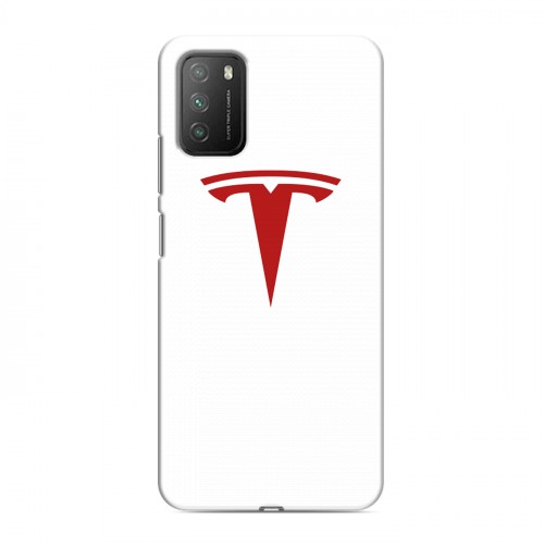 Дизайнерский пластиковый чехол для Xiaomi Poco M3 Tesla