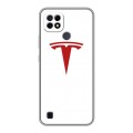 Дизайнерский силиконовый чехол для Realme C21 Tesla