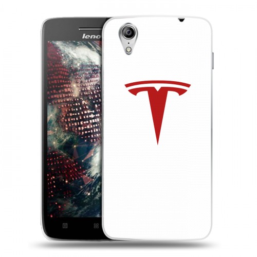 Дизайнерский пластиковый чехол для Lenovo Vibe X Tesla