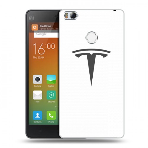 Дизайнерский пластиковый чехол для Xiaomi Mi4S Tesla