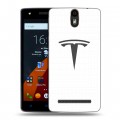 Дизайнерский силиконовый чехол для Wileyfox Storm Tesla