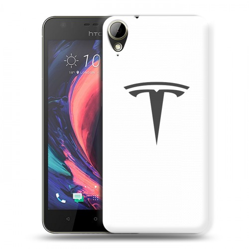 Дизайнерский пластиковый чехол для HTC Desire 10 Lifestyle Tesla