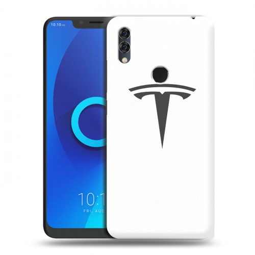 Дизайнерский силиконовый чехол для Alcatel 5V Tesla