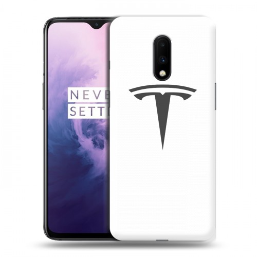 Дизайнерский пластиковый чехол для OnePlus 7 Tesla