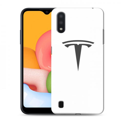 Дизайнерский силиконовый чехол для Samsung Galaxy M01 Tesla